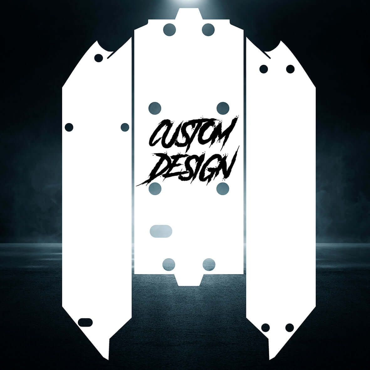 TRAXXAS MAXX compatible "CREATE YOUR OWN SKIN" chassis protector skin - BASHER SKINZ