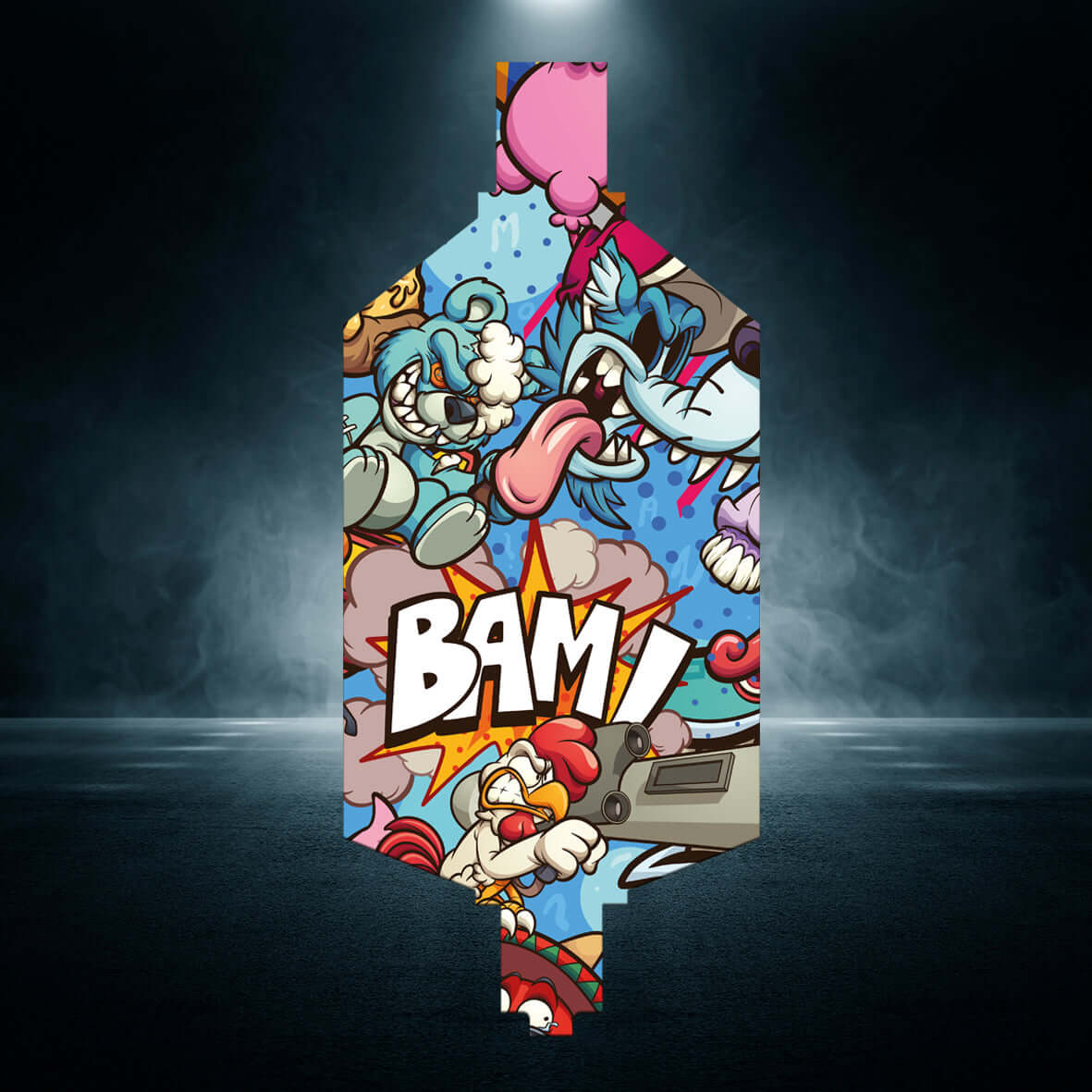 UDI "BAM" chassis protector skin - BASHER SKINZ
