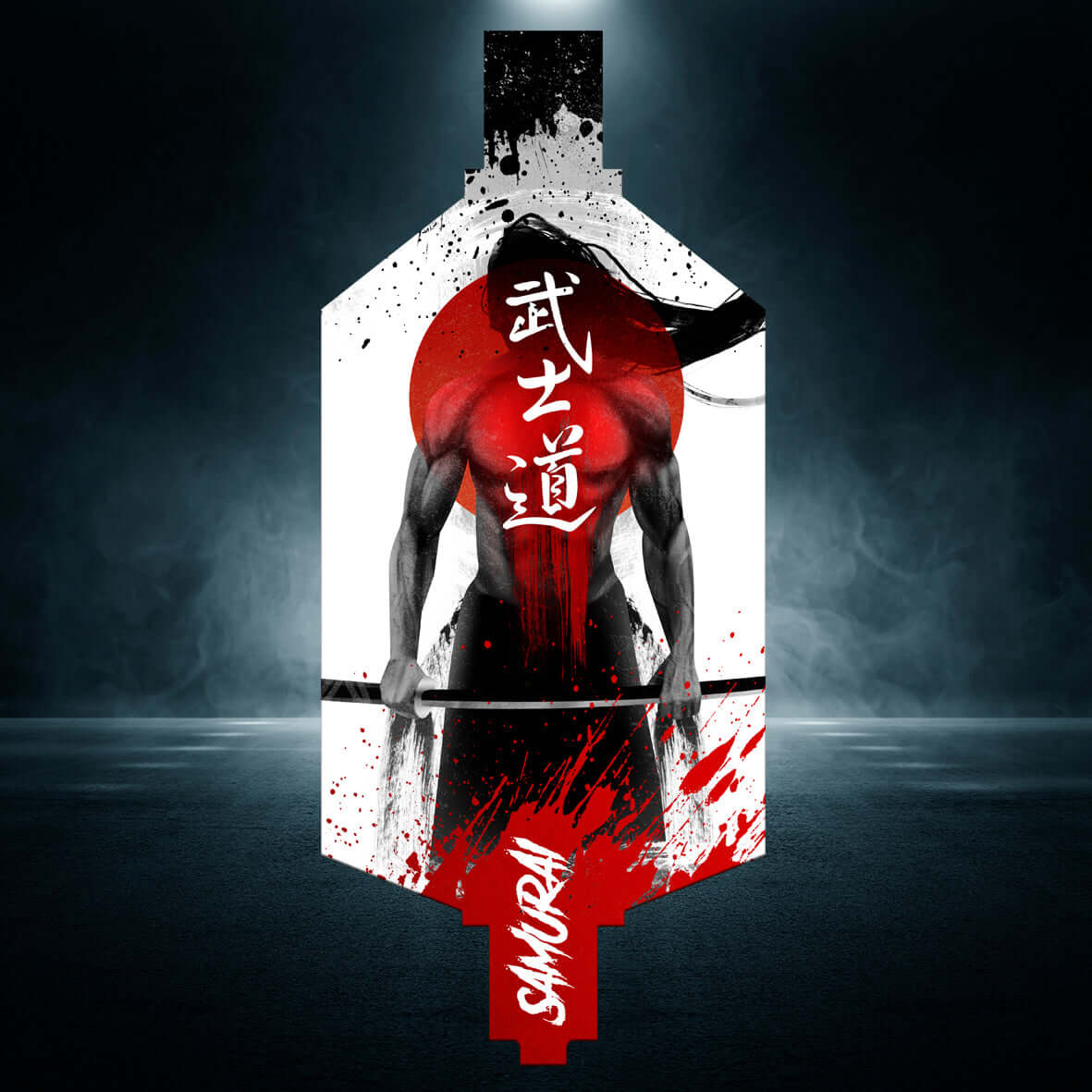 UDI "SAMURAI" chassis protector skin - BASHER SKINZ