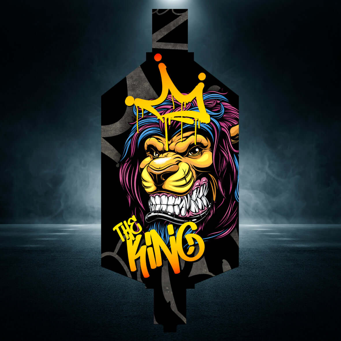 UDI "THE KING " chassis protector skin - BASHER SKINZ