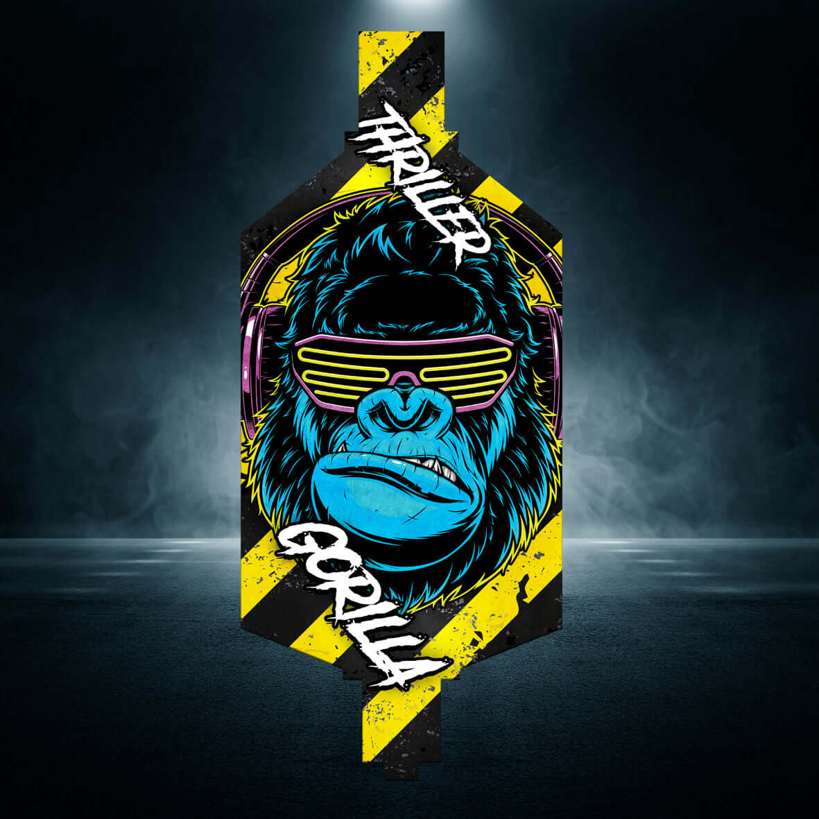 UDI "THRILLER GORILLA" chassis protector skin - BASHER SKINZ