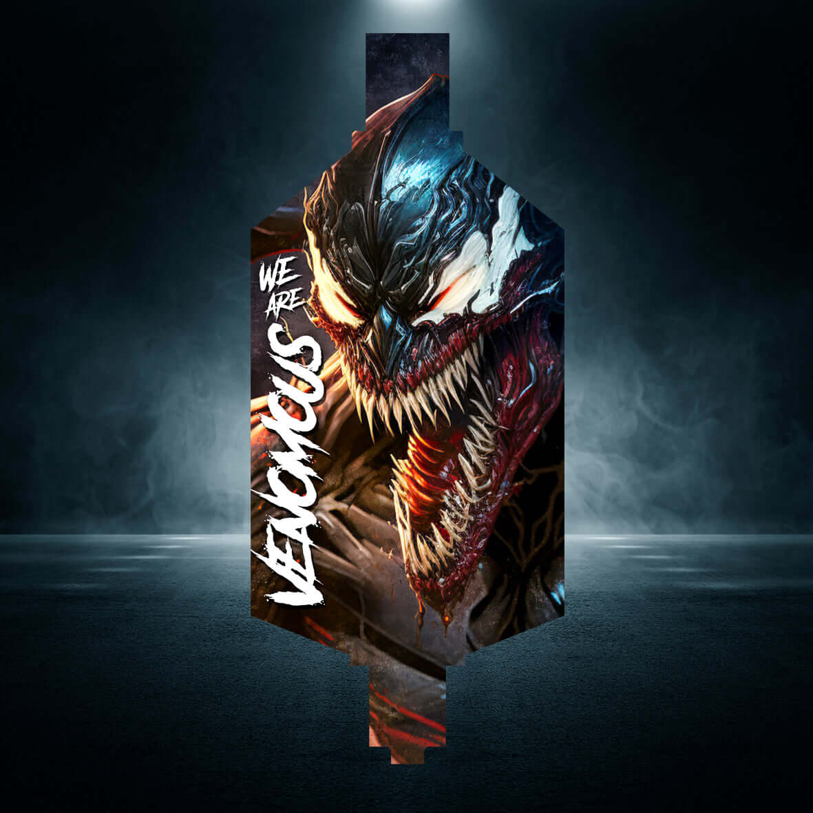 UDI "VENOMOUS" chassis protector skin - BASHER SKINZ