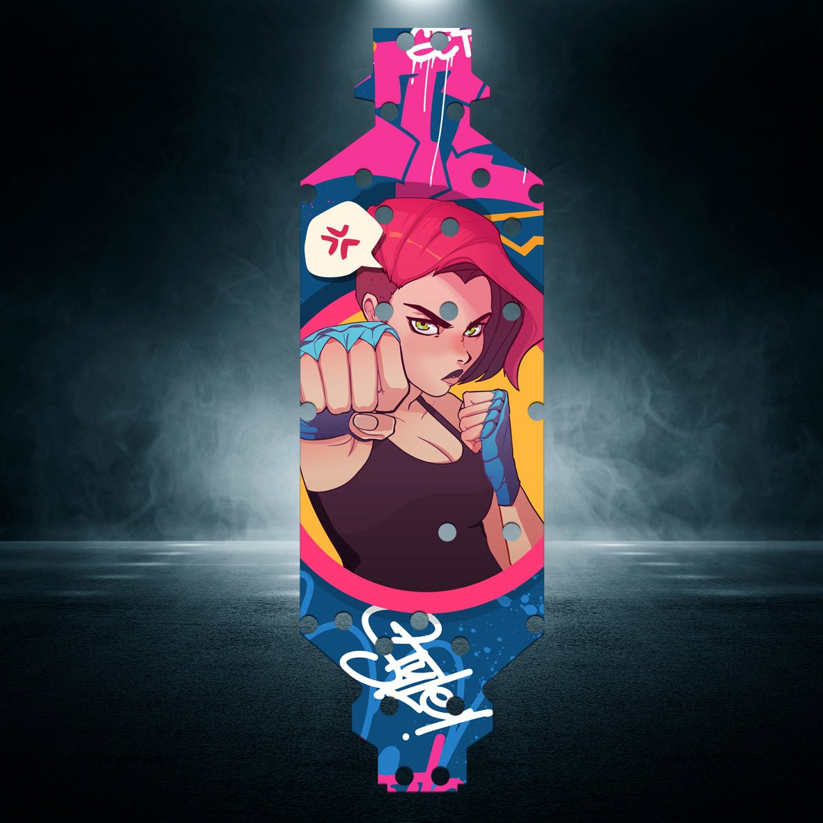 WLTOYS "BASH IN STYLE" chassis protector skin - BASHER SKINZ