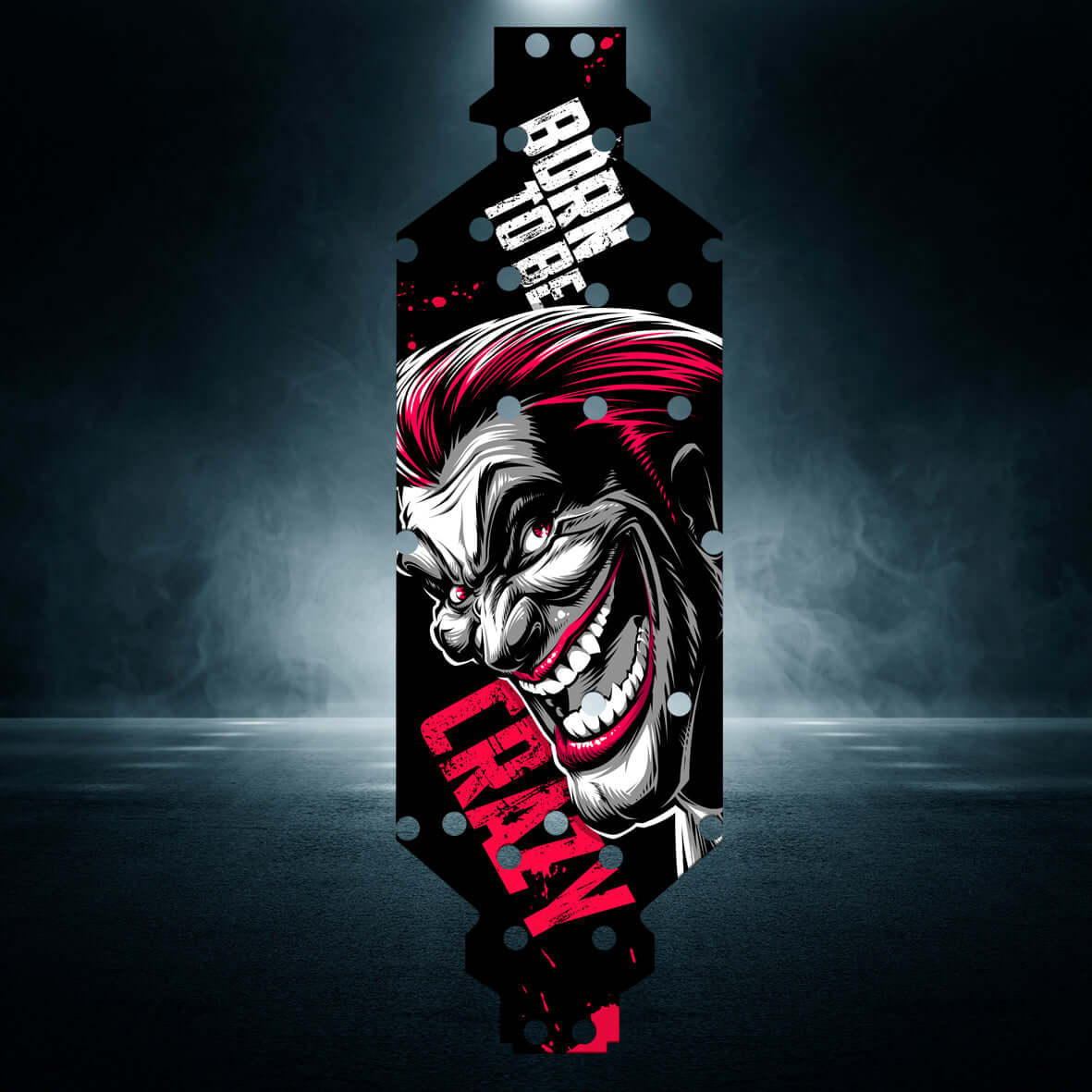 WLTOYS "BORN TO BE CRAZY" chassis protector skin - BASHER SKINZ