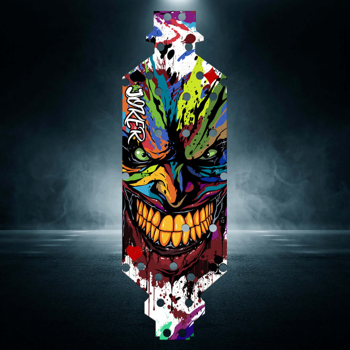 WLTOYS "JOKER CARD" chassis protector skin - BASHER SKINZ