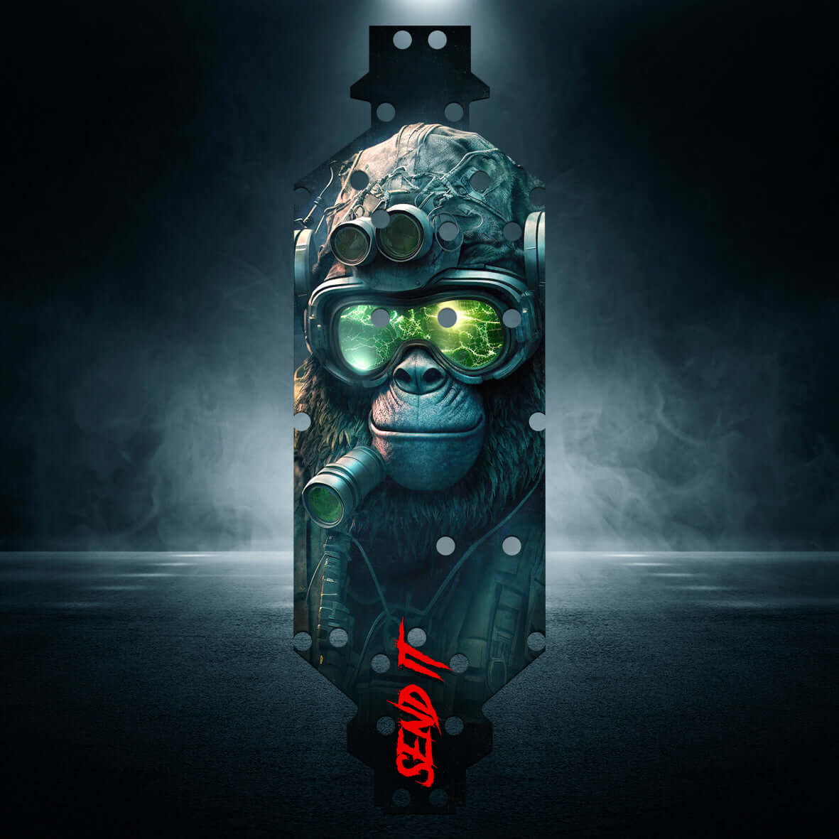 WLTOYS "SEND IT APE" chassis protector skin - BASHER SKINZ